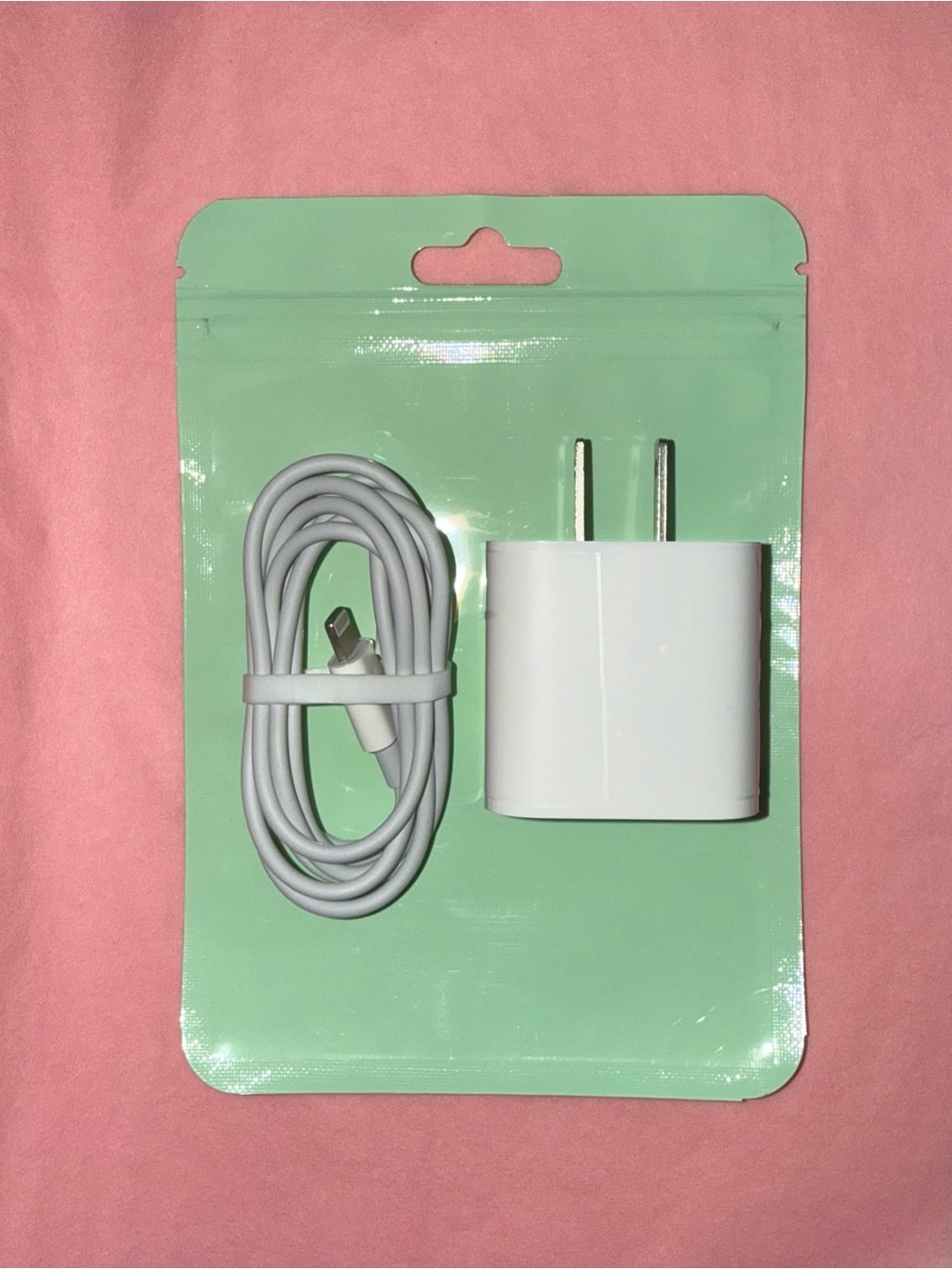 20W Fast Charger USB-C Power Adapter & Lightning Cable Set for iPhone 14 13 12
